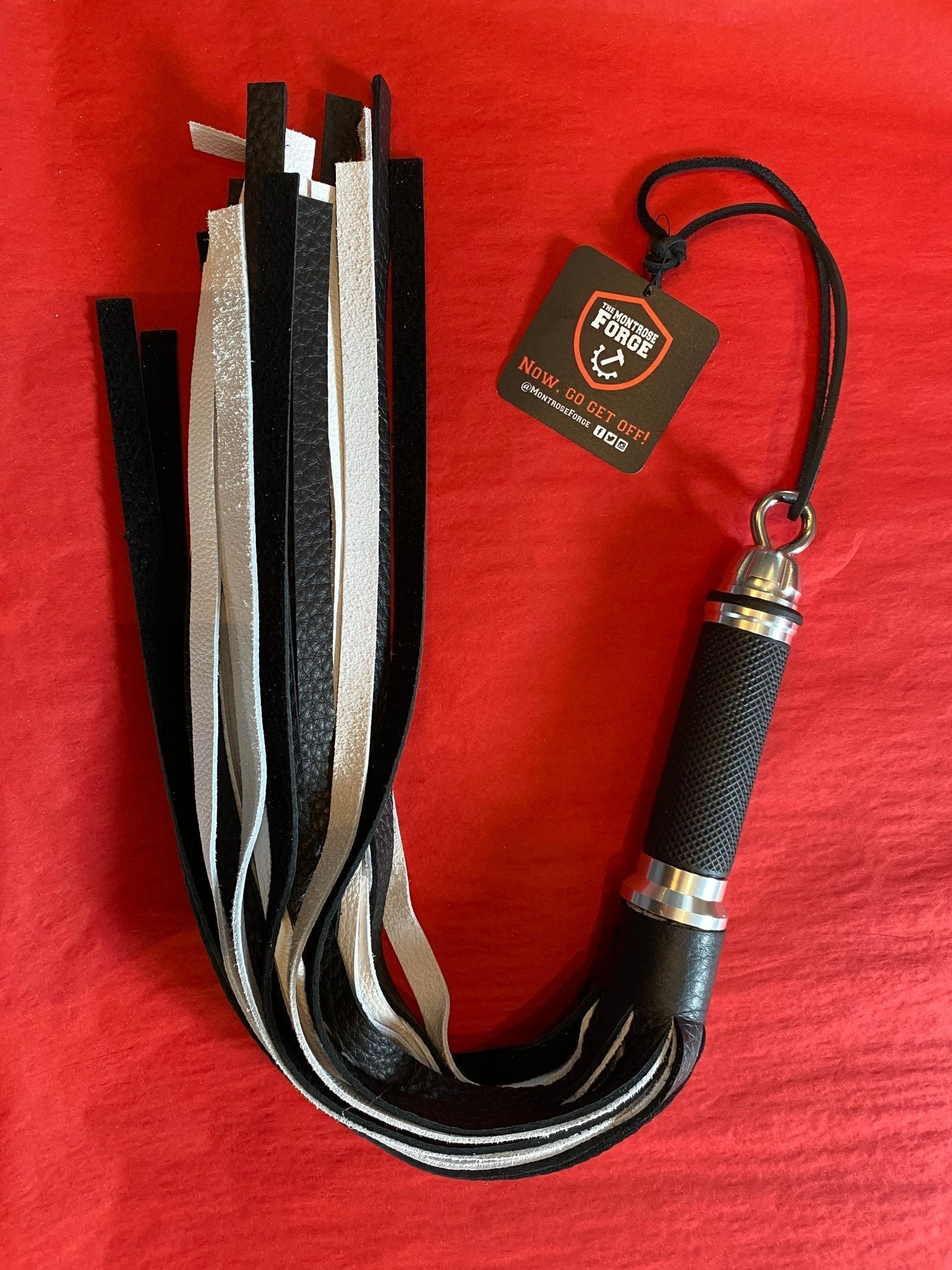 Master Series Gunmetal Chain Flogger